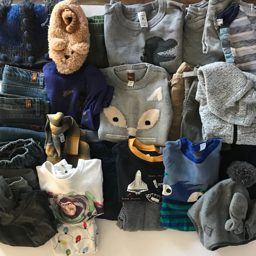 Large Bundle Boys Clothes 2T